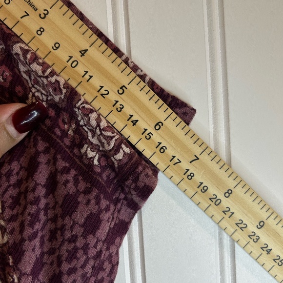 Lucky Brand women size XXL floral patchwork tunic blouse multicolor, - Picture 9 of 15